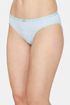 Zivame Low Rise Full Coverage Bikini Panty - Sky Leaf — thumbnail 3